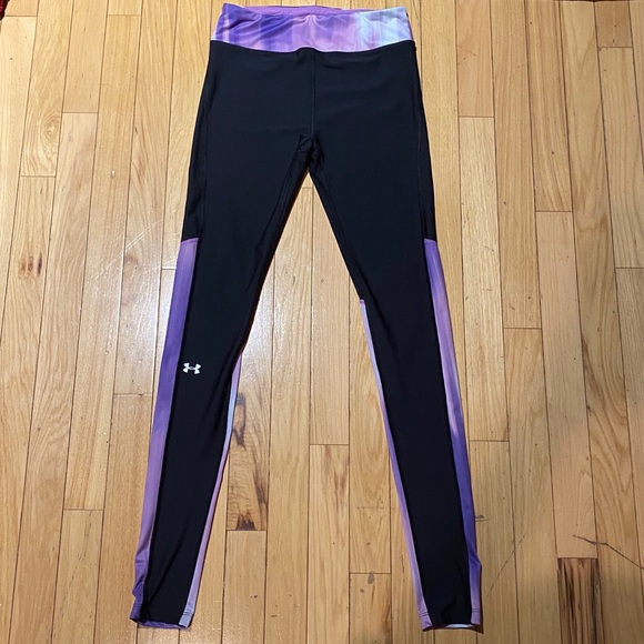 Under Armor Woman’s Compression Black Leggings S - Picture 4 of 12